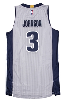 2015-16 Stanley Johnson Game Worn Detroit Pistons Home Jersey Worn on December 31, 2015 vs. Minnesota Timberwolves (MeiGray)